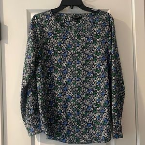 BANANA REPUBLIC Floral Blouse